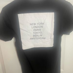 Worldwide Tee black